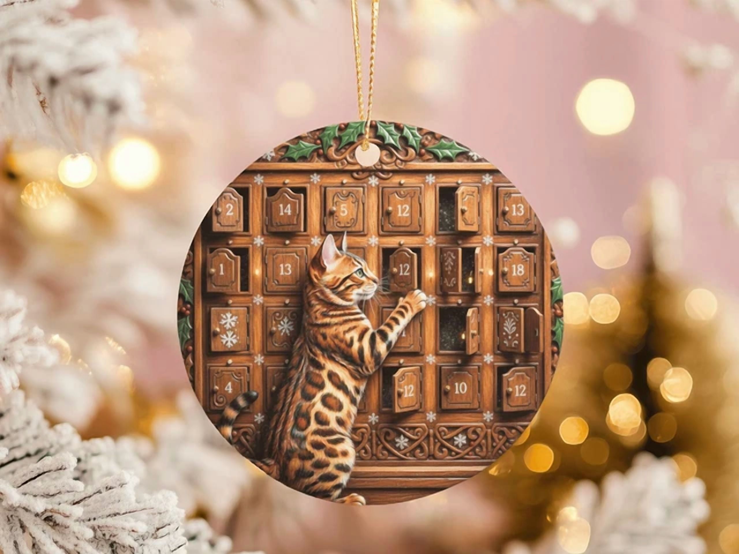 Hanukkah gift calendar
