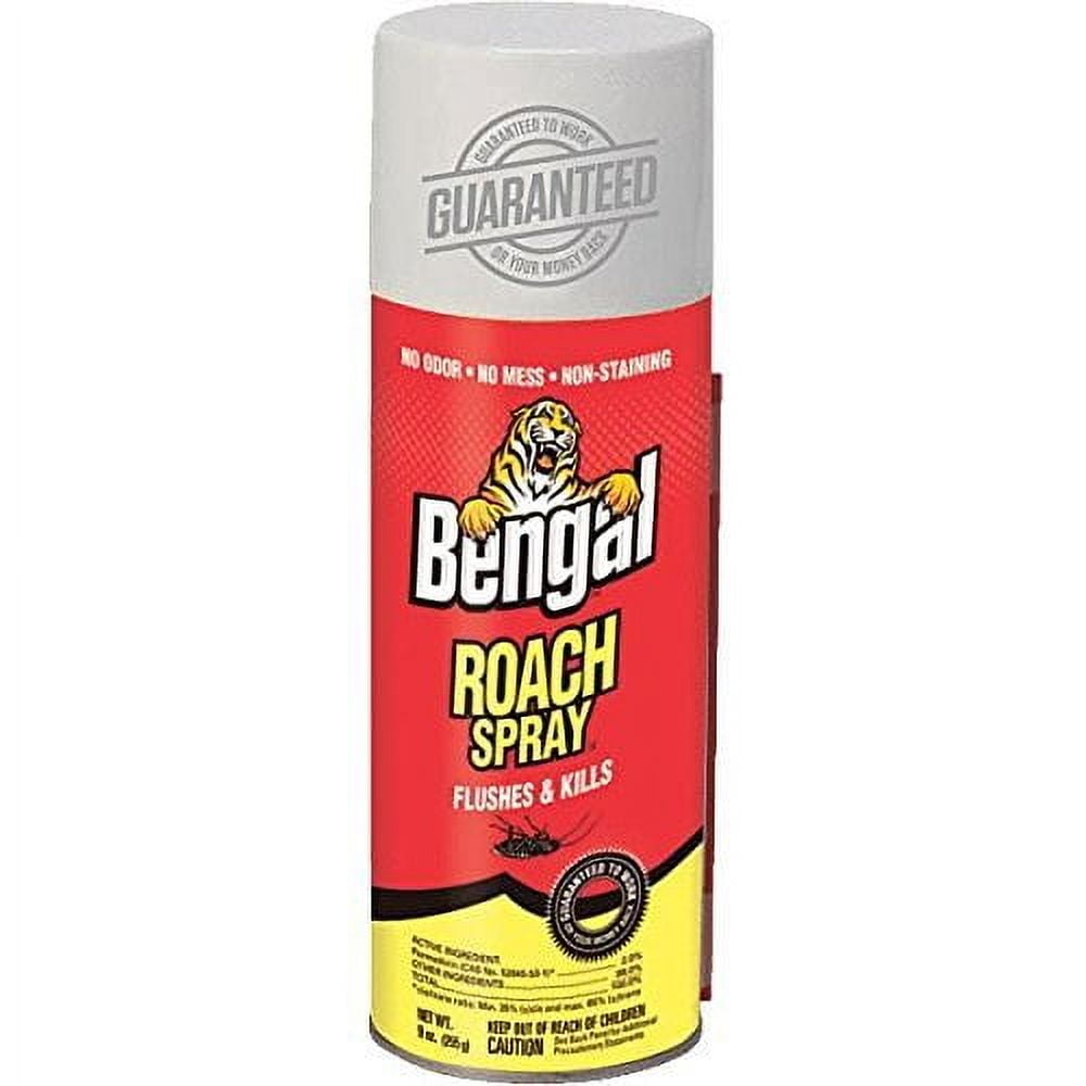 Unbranded Bengal Roach Spray Insecticide - Indoor Use, 9 oz Spray Can ...