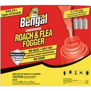 Bengal Roach & Flea Fogger, 3 count, 2.7 oz cans