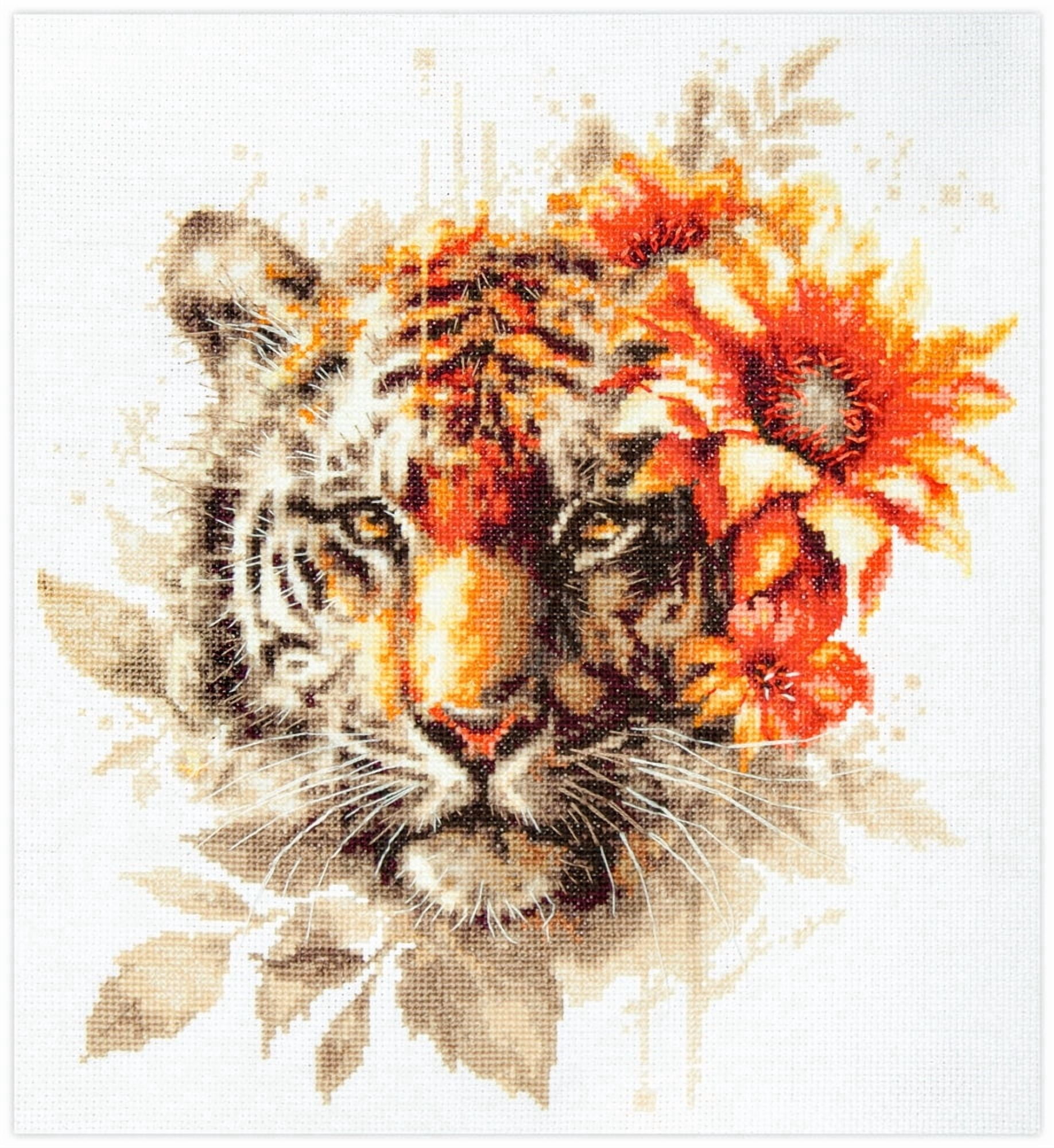 Bengal Tiger 70-21 Counted Cross-Stitch Kit