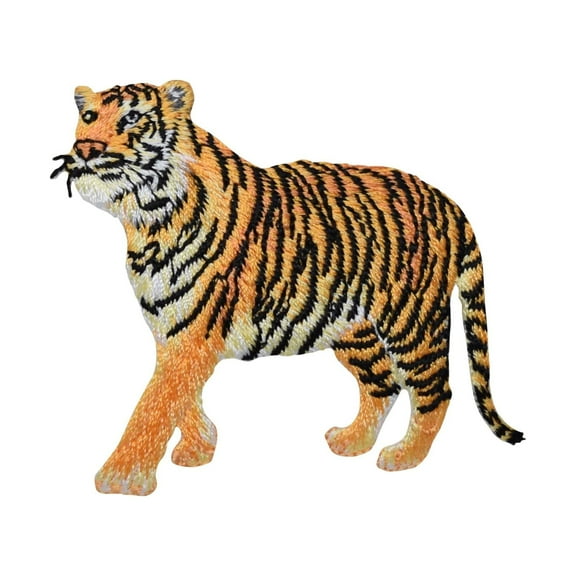 Bengal Tiger - Big Cats - Wild Animals - Iron on Applique/Embroidered Patch