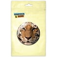 thumbnail image 1 of Bengal Tiger Face Pinback Button Pin Badge, 1 of 2