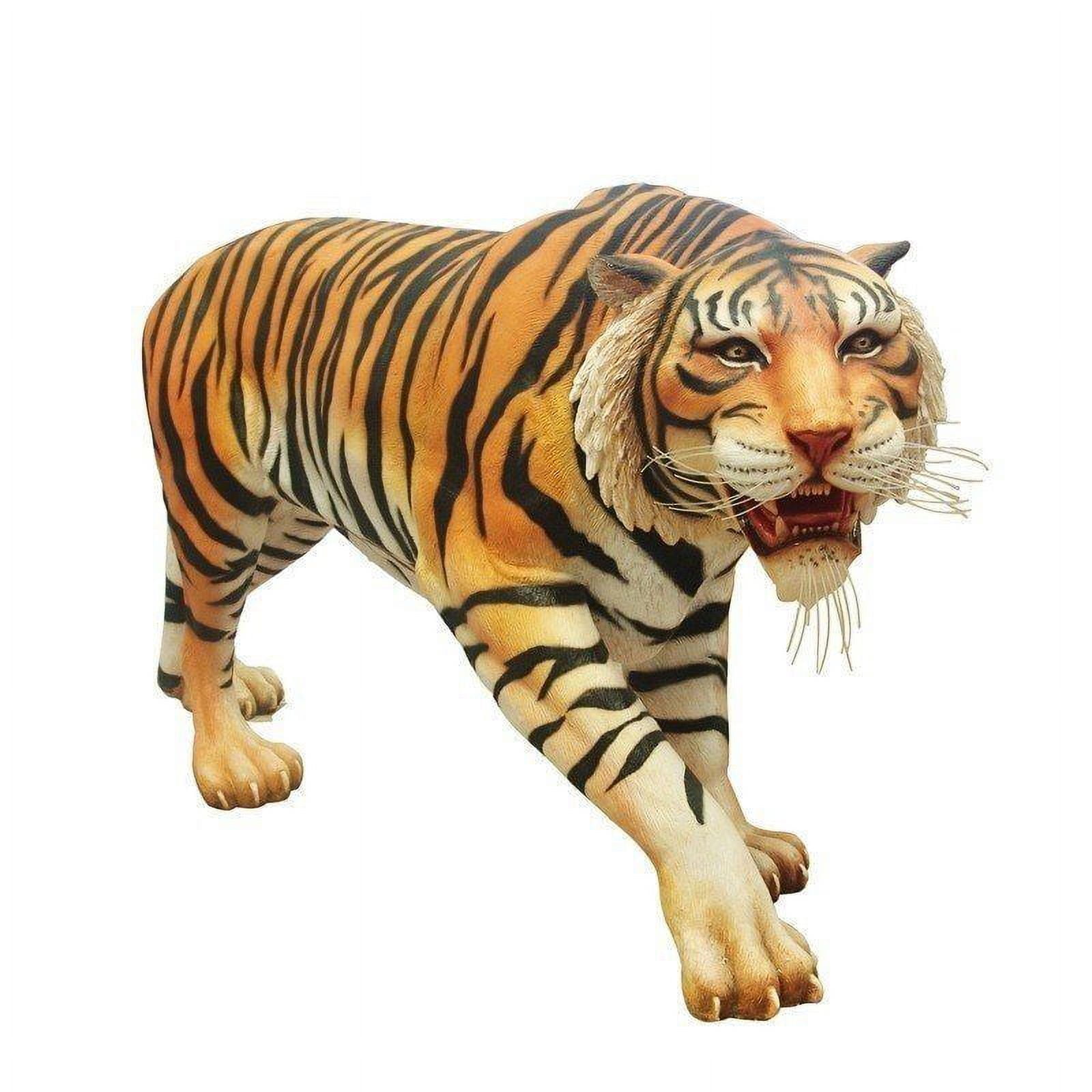 Full Size Life Like Bengal Tiger Statue