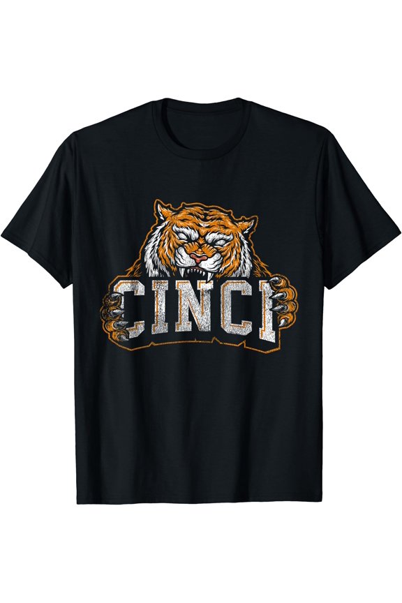 Bengal Tiger Vintage T-Shirt, Unisex T-Shirt