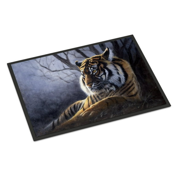 Bengal Tiger by Daphne Baxter Doormat 24x36