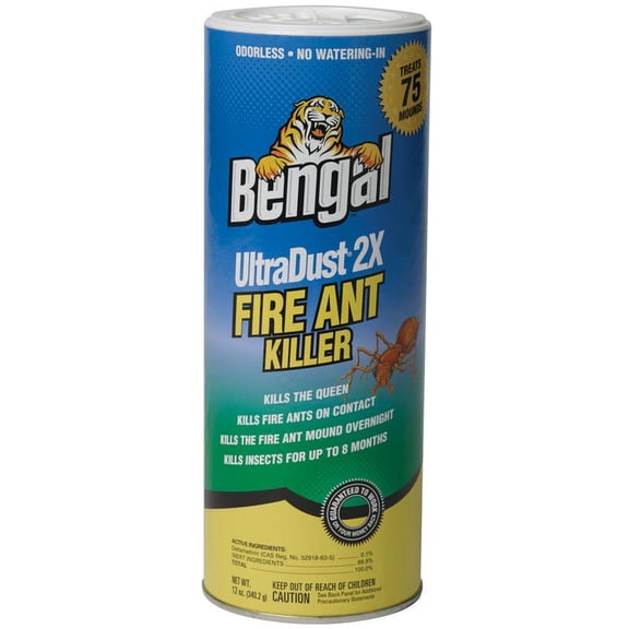 Bengal Ultra Dust 2x Fire Ant Killer, 12oz 93650