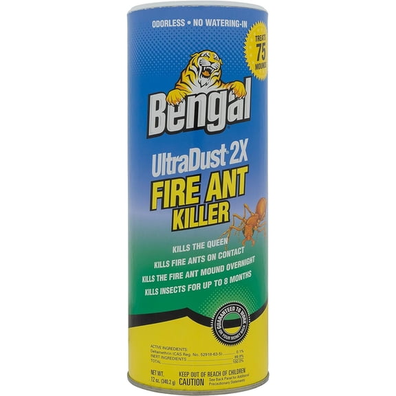 Bengal Ultra Dust 2x Fire Ant Killer, 12oz 93650