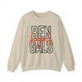 thumbnail image 1 of Bengals Football Sweatshirt, Gift for Bengals Fan, 1 of 5