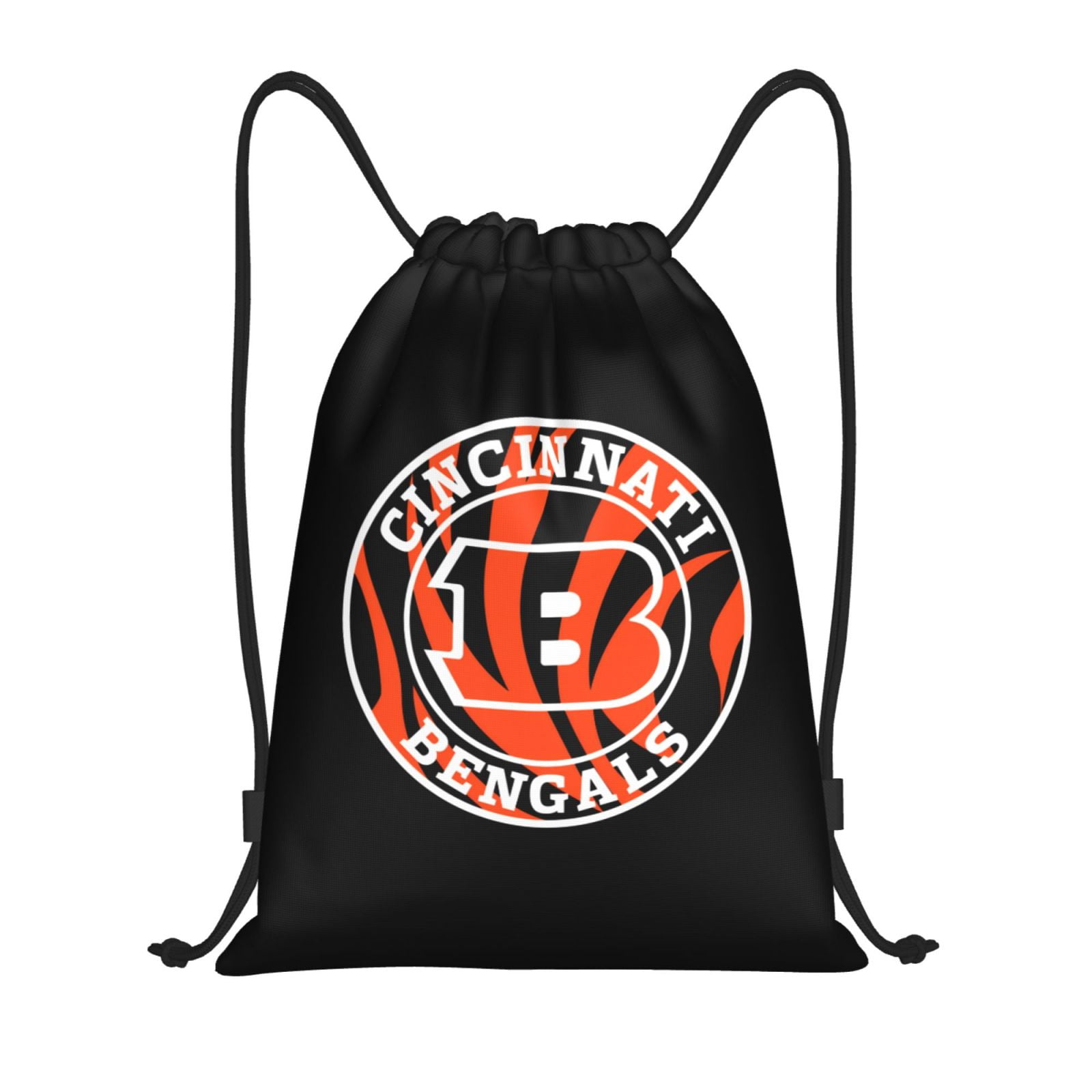 Bengals Football team pattern casual drawstring backpack, gym bag ...