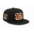 thumbnail image 1 of Bengals Snapback Hat – Adjustable Flat Brim Cap with Embroidered Logo –Cincinatti Football Fan Gear, 1 of 2
