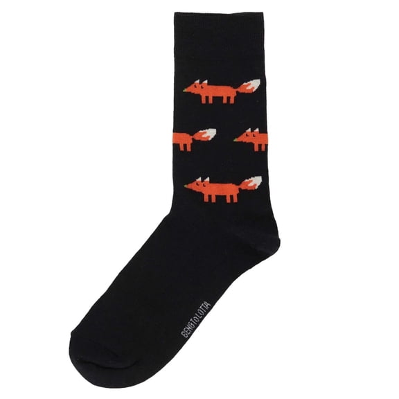 Bengt & Lotta Merino Wool Black Socks Formal Casual Men's Women's Small 35-39 Art. Fox by Bengt & Lotta