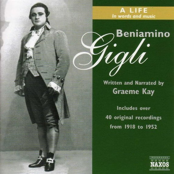 Beniamino Gigli - Life in Words & Music - Music & Performance - CD