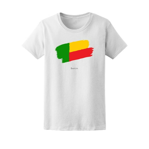 Benin Flag T-Shirt Men -Image by Shutterstock, Male 4X-Large