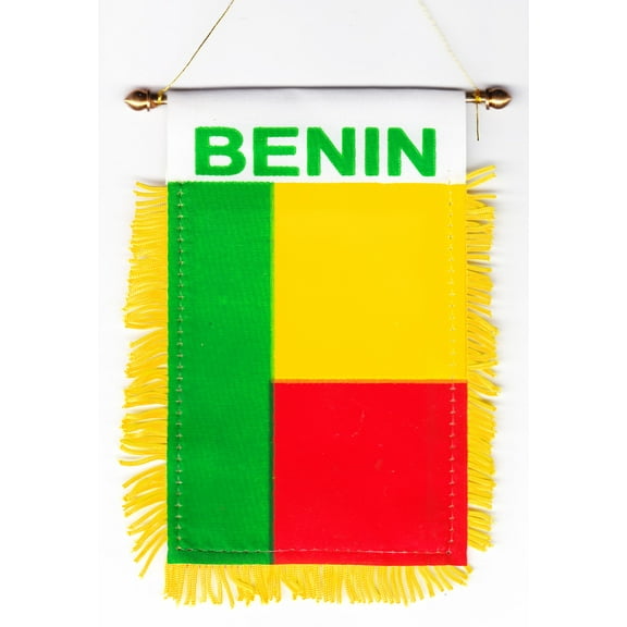 Benin Window Hanging Flag