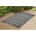 thumbnail image 1 of Benissimo Contemporary Indoor / Outdoor Area Rug LA PETITE Collection I 8x10 I Gray, 1 of 6