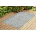thumbnail image 1 of Benissimo Contemporary Indoor / Outdoor Area Rug RAMS HORN Collection I 4x6 I Beige, 1 of 3