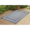 thumbnail image 1 of Benissimo Contemporary Indoor / Outdoor Area Rug TILE Collection I 8x10 I Navy, 1 of 6