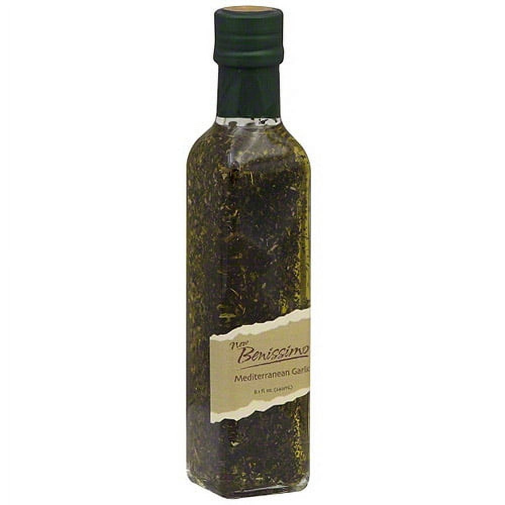 Benissimo Mediterranean Garlic Oil, 8.1 oz (Pack of 6)