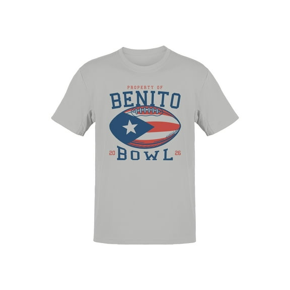 Benito Bowl 2026 Football Design Men's T-shirt