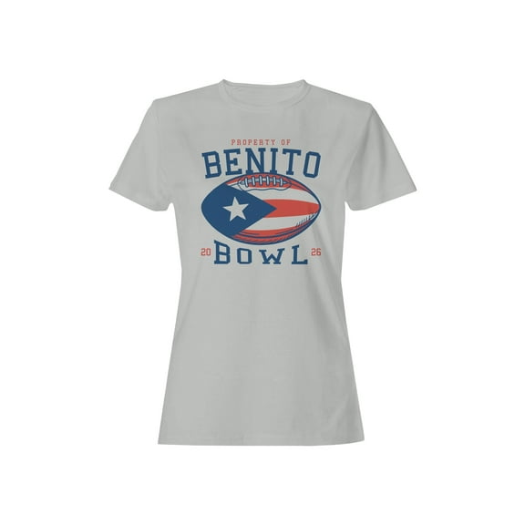 Benito Bowl 2026 Football Design Women's T-shirt