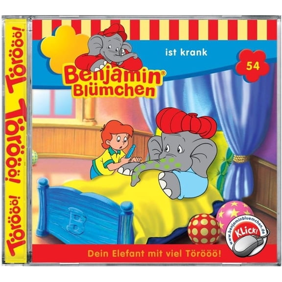 Benjamin Blmchen Folge 54: Benjamin ist Krank (CD)