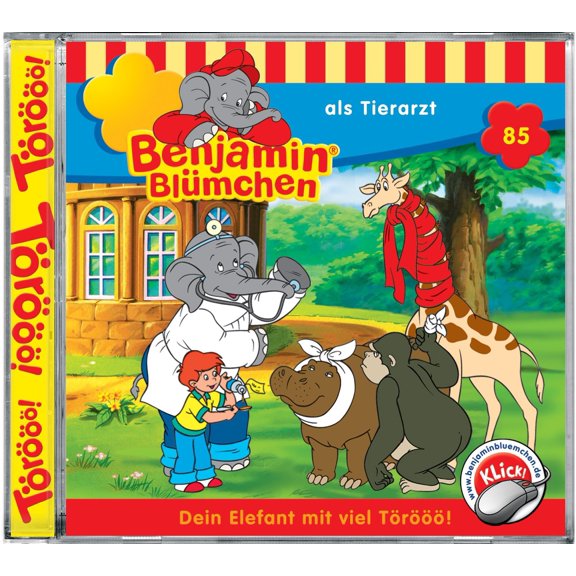 Benjamin Blmchen - Folge 85: Als Tierarzt (Audiobook)
