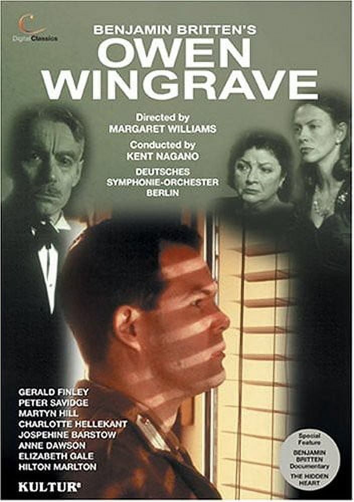 Owen Wingrave DVD Britten: Owen Wingrave (Gerald Finley, Peter Savidge, Hilton