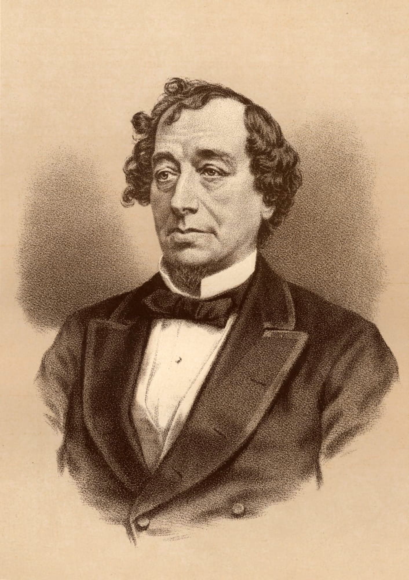 Benjamin Disraeli 1St Earl Of Beaconsfield 1804-1881 British Statesman And Author Canvas Art - Ken Welsh Design Pics (12 x 18)