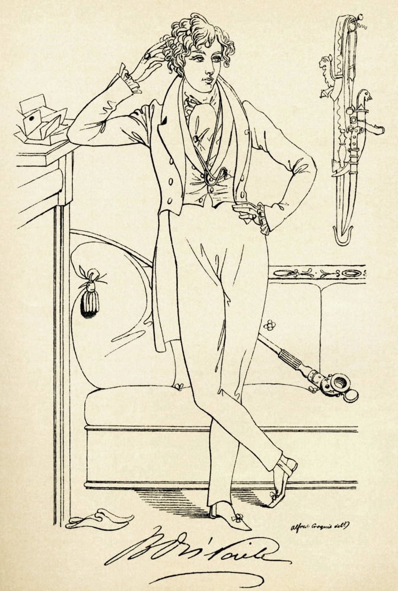 Benjamin Disraeli 1St Earl Of Beaconsfield 1804 Canvas Art - Ken Welsh Design Pics (12 x 18)