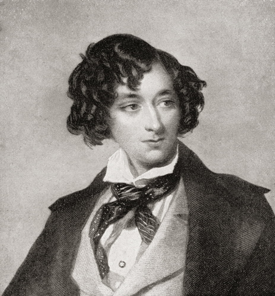 Benjamin Disraeli 1st Earl of Beaconsfield 1804 Canvas Art - Ken Welsh Design Pics (26 x 28)