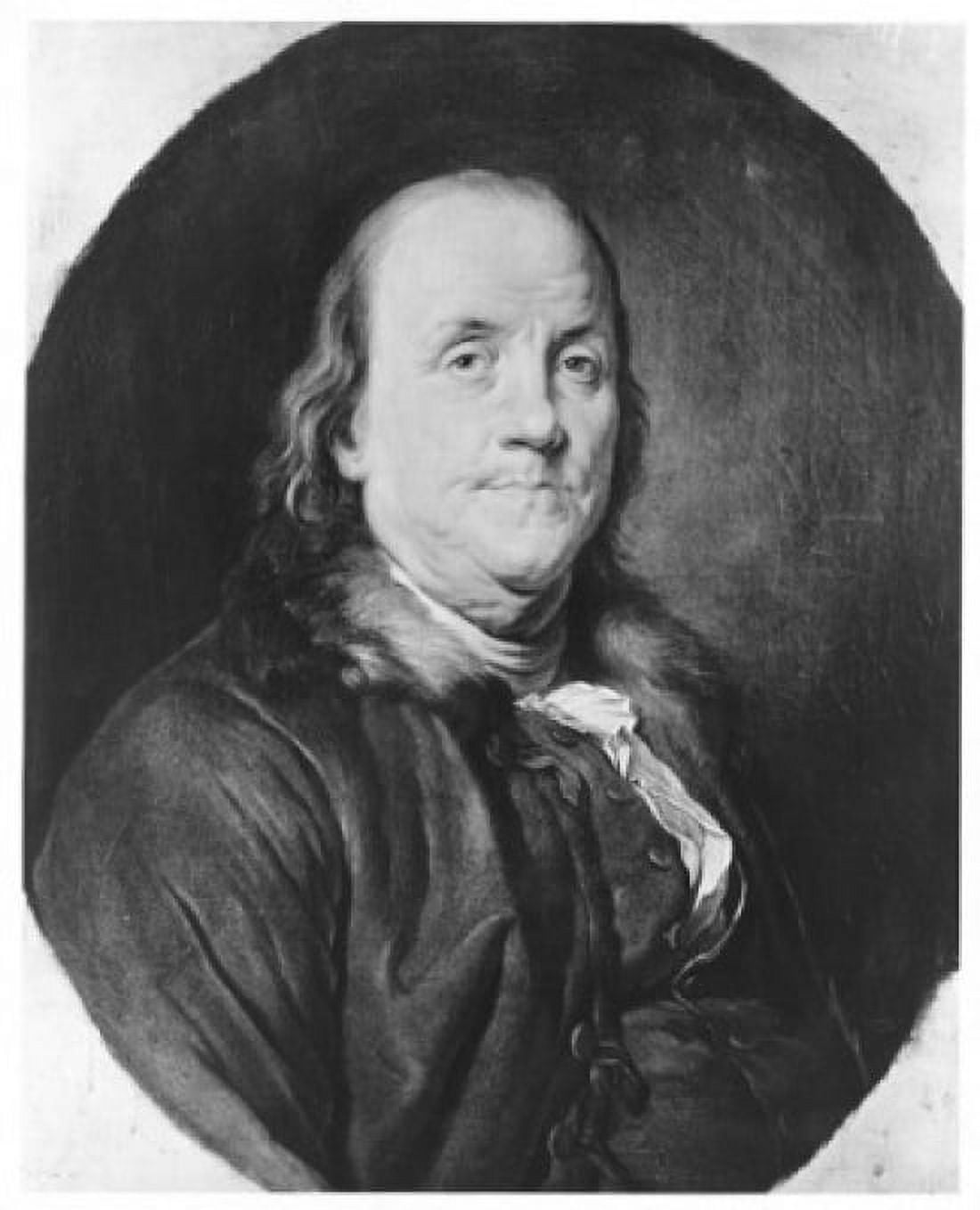 Benjamin Franklin Joseph Siffred Duplessis (1725-1802 French) Canvas Art - Joseph Siffred Duplessis (24 x 36)
