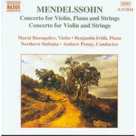Benjamin Frith - Concerto for Violin / Piano & Strings in D minor - Music & Performance - CD