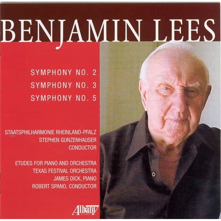 Benjamin Lees - Symphonies 2 3 & 5 - Music & Performance - CD