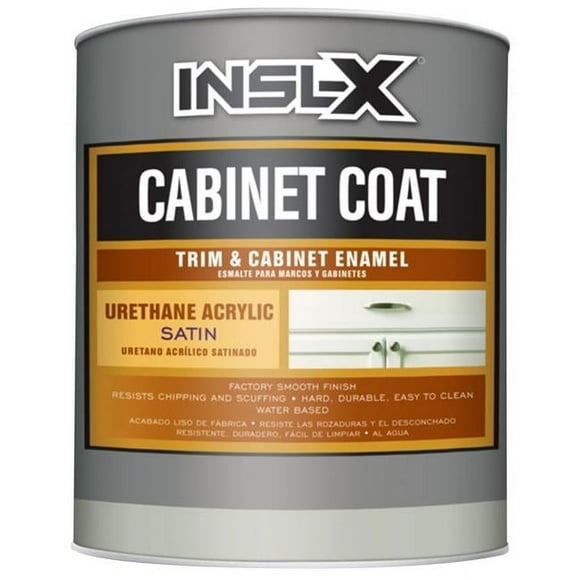 Benjamin Moore 1 Quart White Satin Cabinet Coating, Durable, Multicolor