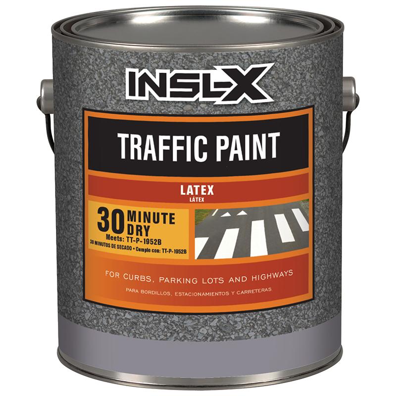 Benjamin Moore InslX Red Traffic Zone Marking Paint 1 gal