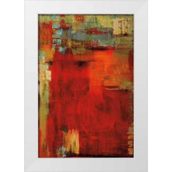 Benjamin Peterson, Penny 17x24 White Modern Wood Framed Museum Art Print Titled - Uncommon Place