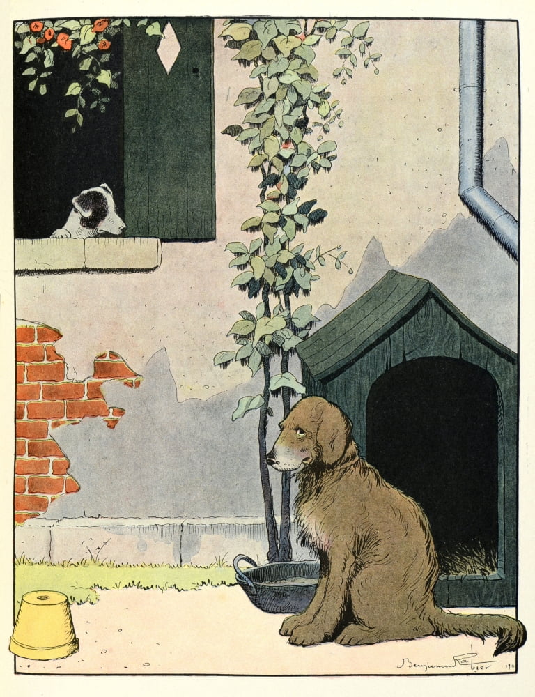 Benjamin Rabier (1864-1939) Canvas Art - (18 x 24)