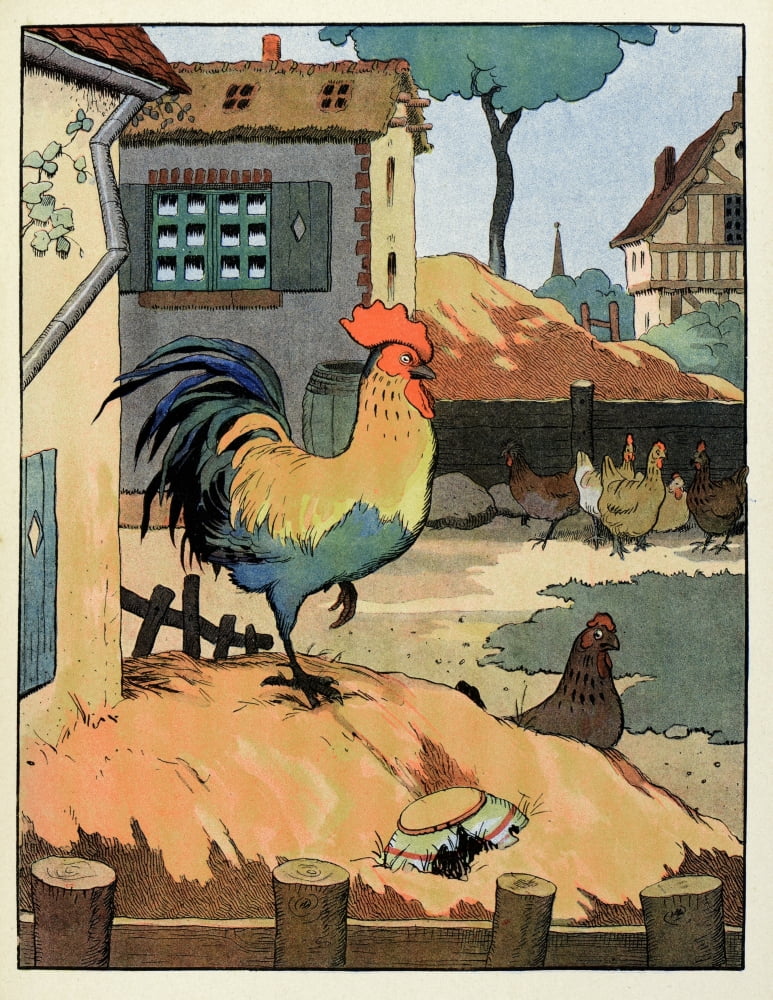 Benjamin Rabier (1864-1939) Canvas Art - (18 x 24)