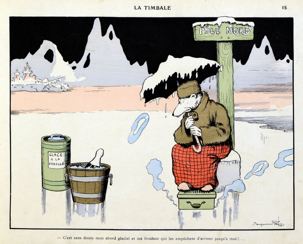 Benjamin Rabier (1864-1939) Canvas Art - (24 x 18)