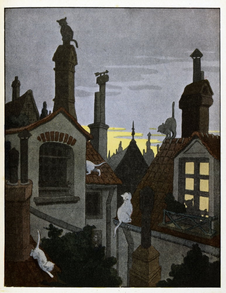 Benjamin Rabier (1864-1939) Canvas Art - (24 x 36)
