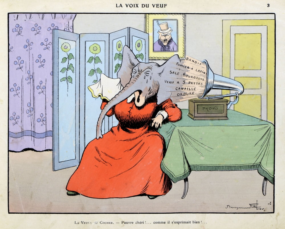 Benjamin Rabier (1864-1939) Canvas Art - (36 x 24)