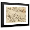 thumbnail image 1 of Benjamin Robert Haydon 17x15 Black Modern Framed Museum Art Print Titled - Study for a Battle Scene, 1 of 5