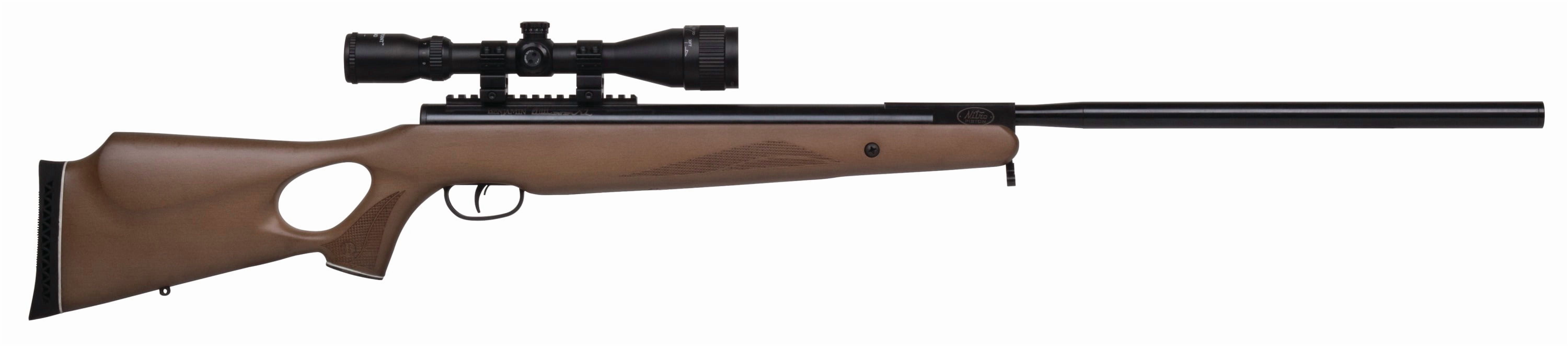 Benjamin Trail XL 1500 Magnum .25 Hardwood Magnum Nitro Piston Break Barrel Air Rifle With Scope, BT725WNP