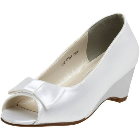 touch ups little kid/big kid kayla dyeable dress shoe,white,4 m us big kid