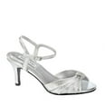 thumbnail image 1 of Benjamin Walk 264WO_06. 0 Asher Wide Shoes in Silver Metallic - Size 6, 1 of 2