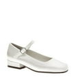 thumbnail image 1 of Benjamin Walk 843379015219 Touch Ups 103MO Jill Girls Flats Shoes, White - Medium 11, 1 of 2