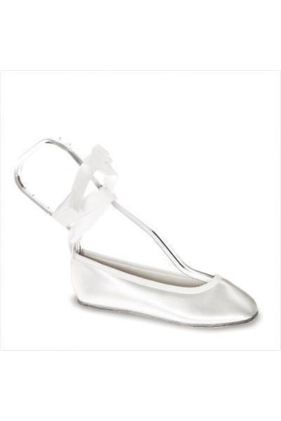 Benjamin Walk 843379015585 Touch Ups Infant Girls Gypsy Slip-on Shoes, White - Medium 12