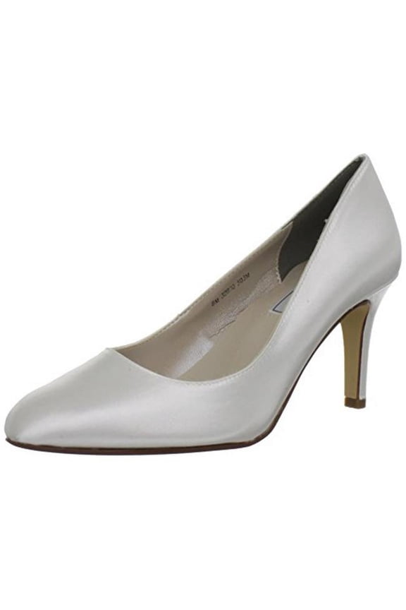 Benjamin Walk 848231003984 Touch Ups Womens Sandra Pump, White - Medium 7