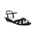 thumbnail image 1 of Benjamin Walk Womens Lena Faux Suede Strappy Slingback Sandals, 1 of 6