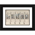 thumbnail image 1 of Benjamin West 14x11 Black Ornate Wood Framed Double Matted Museum Art Print Titled: Design for a Wall of the Chapel of Revealed Religion (ca. 1780), 1 of 5
